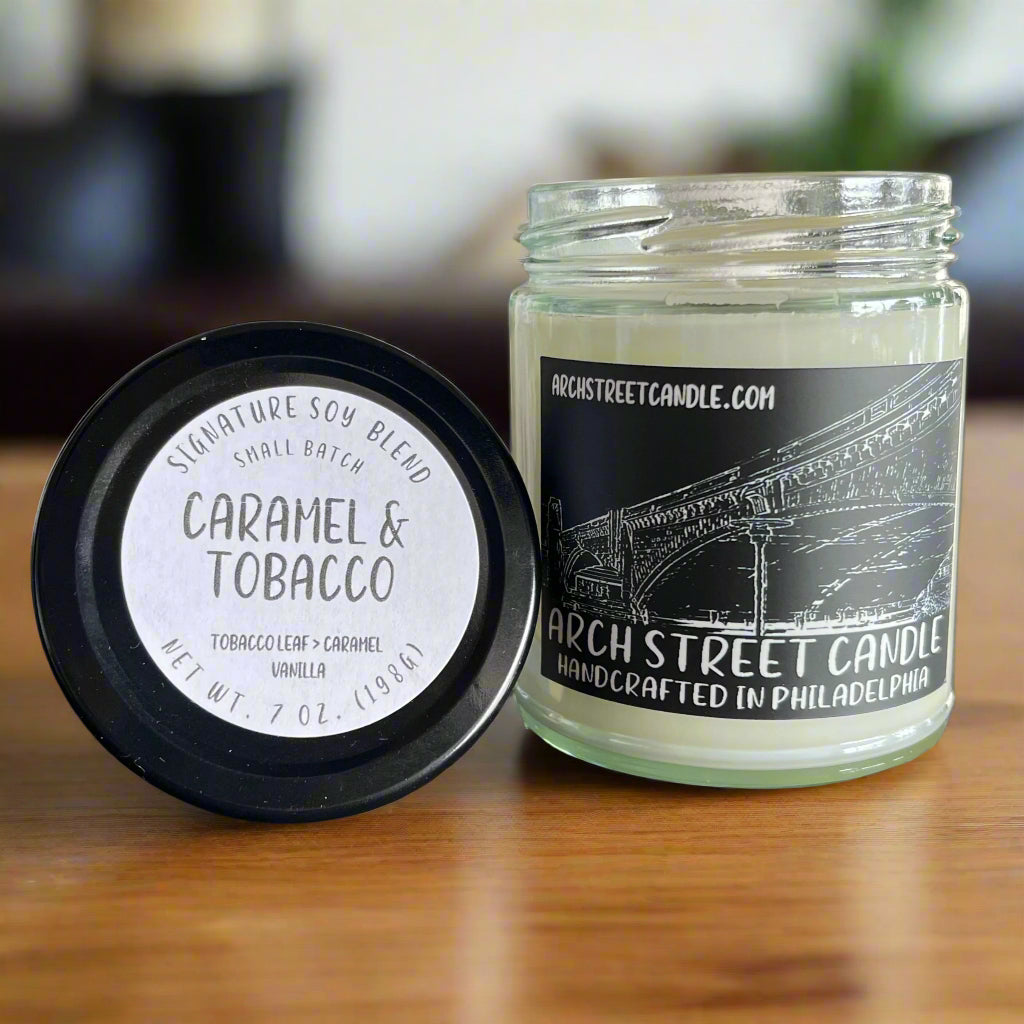 Caramel Tobacco | 7 oz Candle