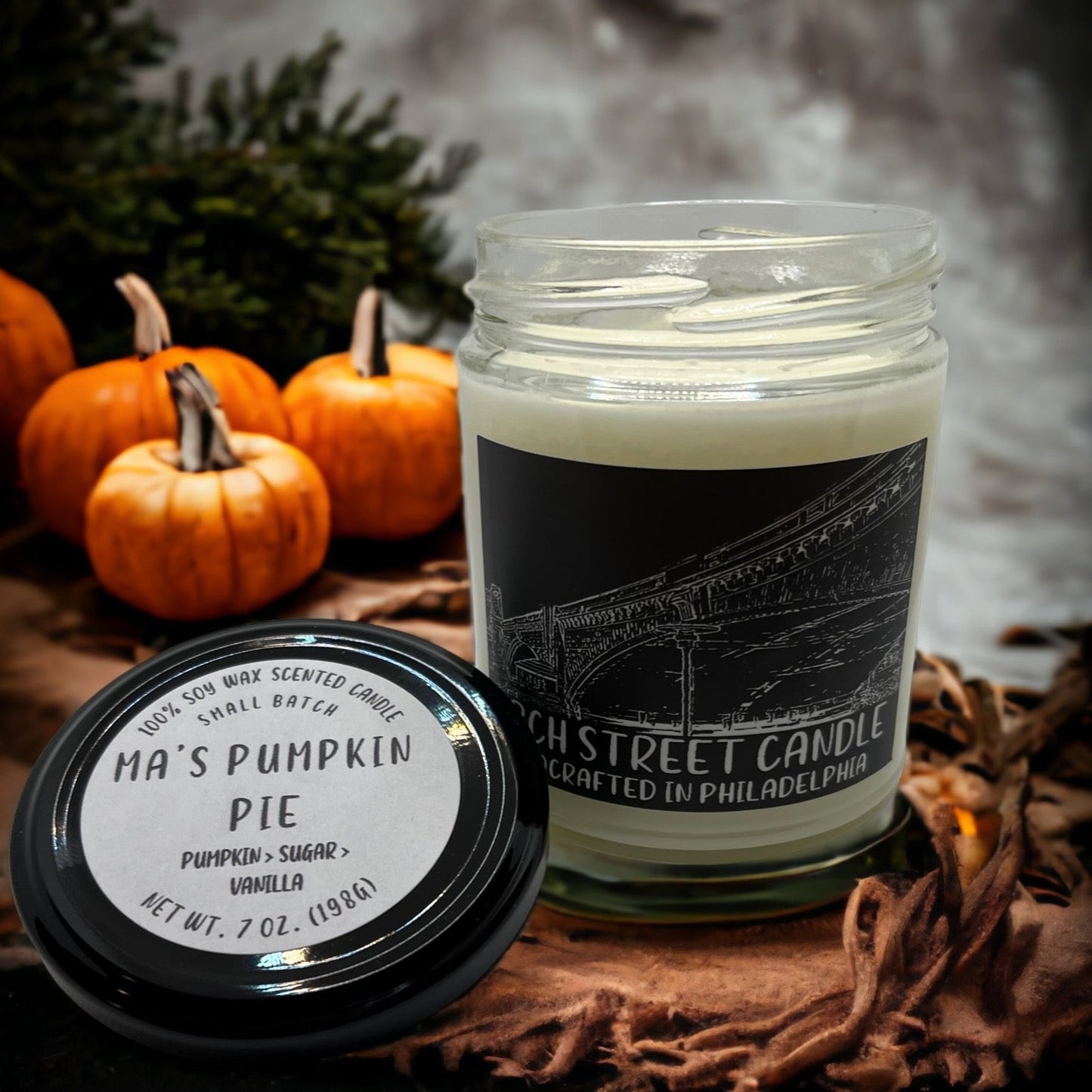 Ma's Pumpkin Pie | 7 oz Candle